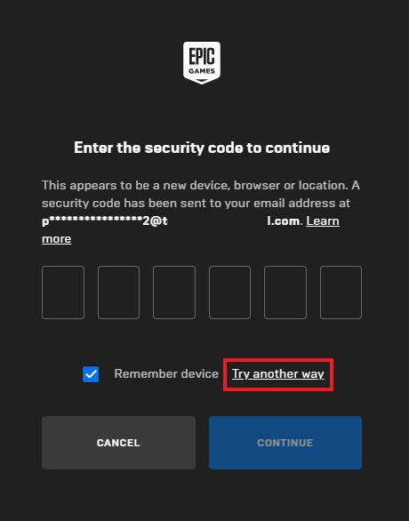 epic games login 2fa|My Authenticator app or SMS two.